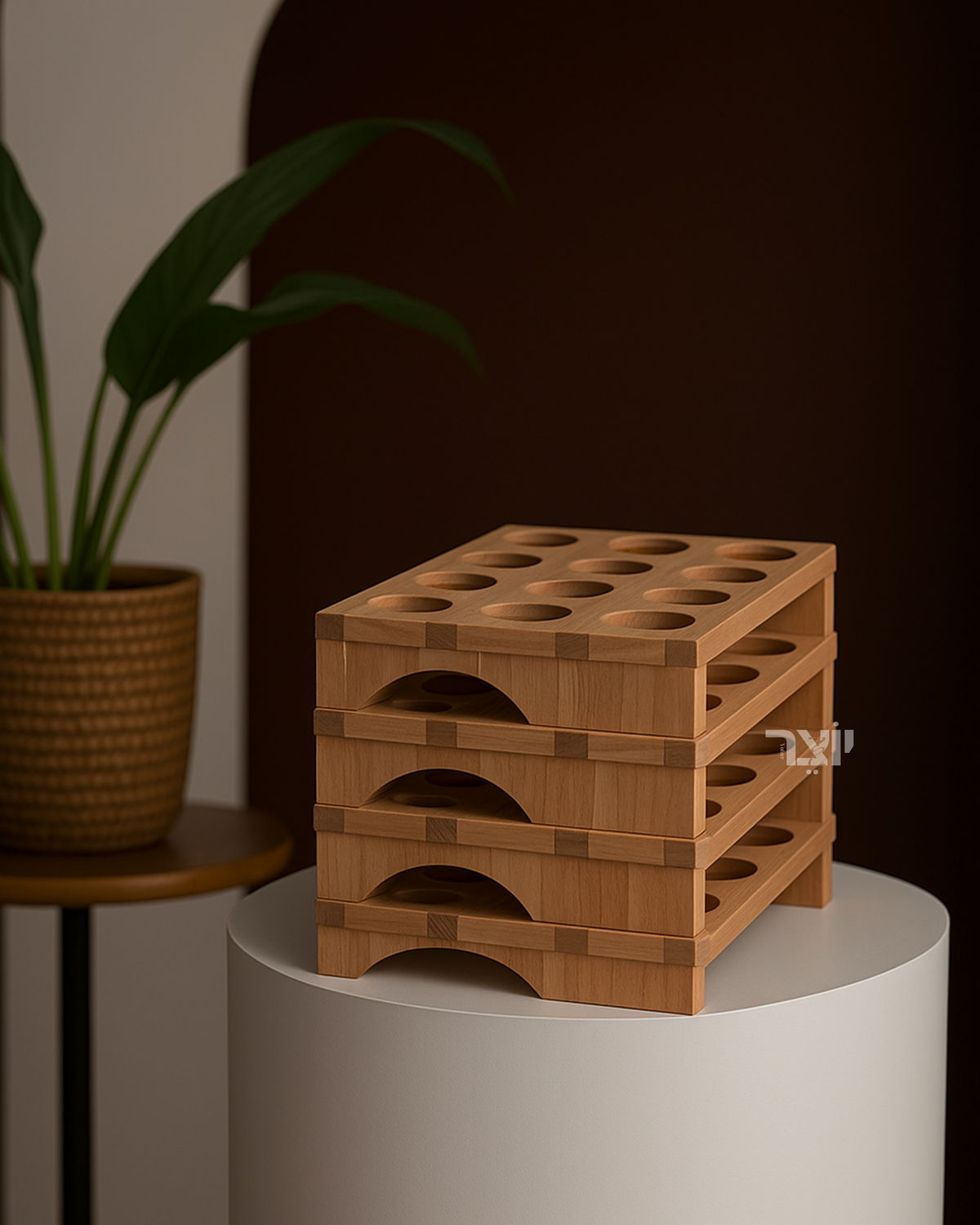 Wooden Holy Communion Tray