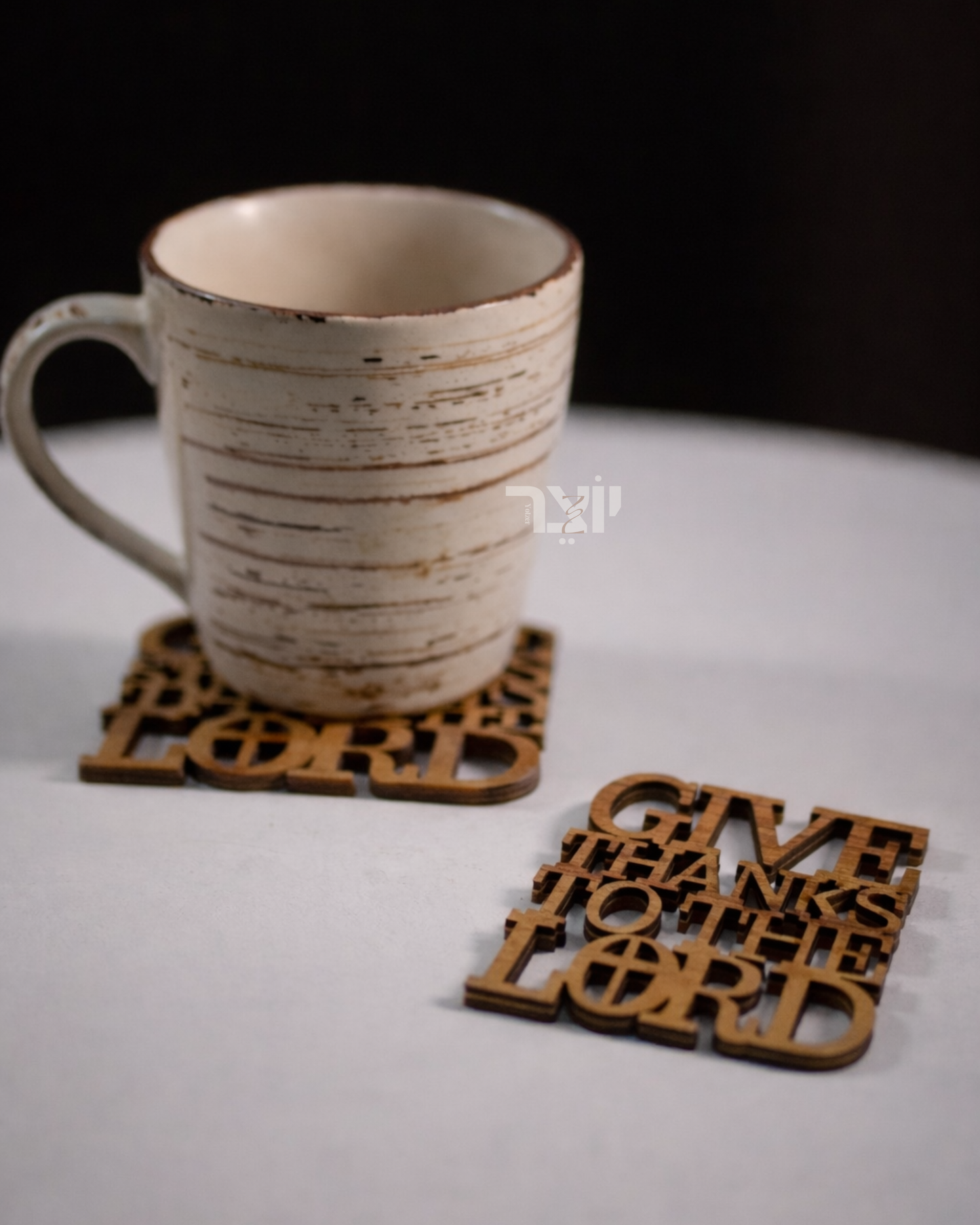 Coaster Set(Give Thanks To the LORD)