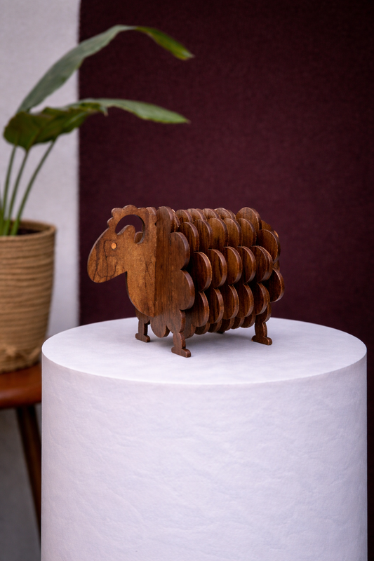 Sheep Coaster set