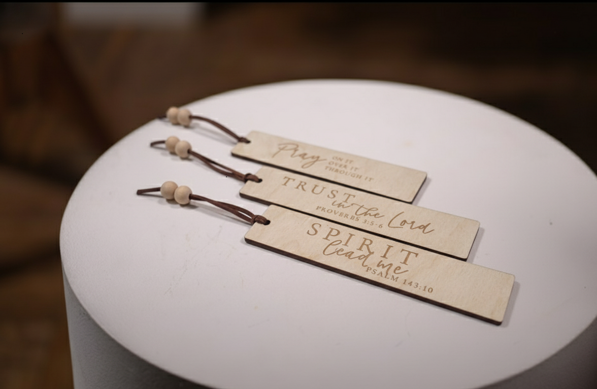 Engraved MDF Bookmark